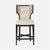 Made Goods Carleen Wingback Cane Counter Stool in Brenta Cotton/Jute