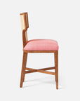 Made Goods Carleen Wingback Cane Counter Stool in Arno Fabric