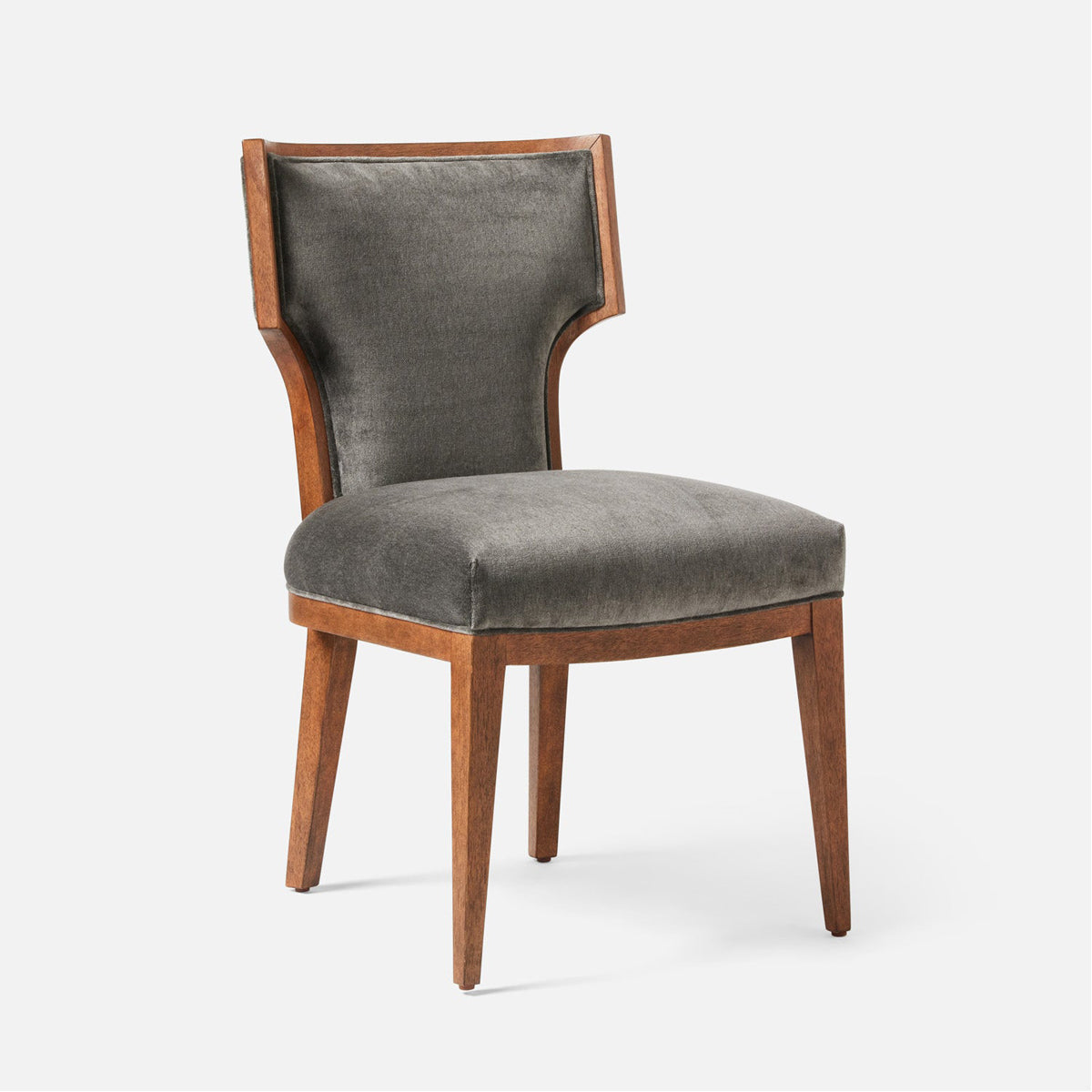 Made Goods Carleen Wingback Dining Chair in Aras Mohair