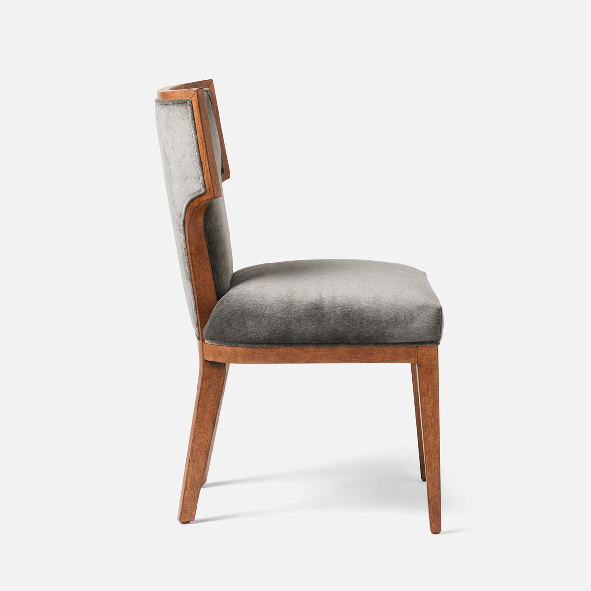 Made Goods Carleen Wingback Dining Chair in Aras Mohair