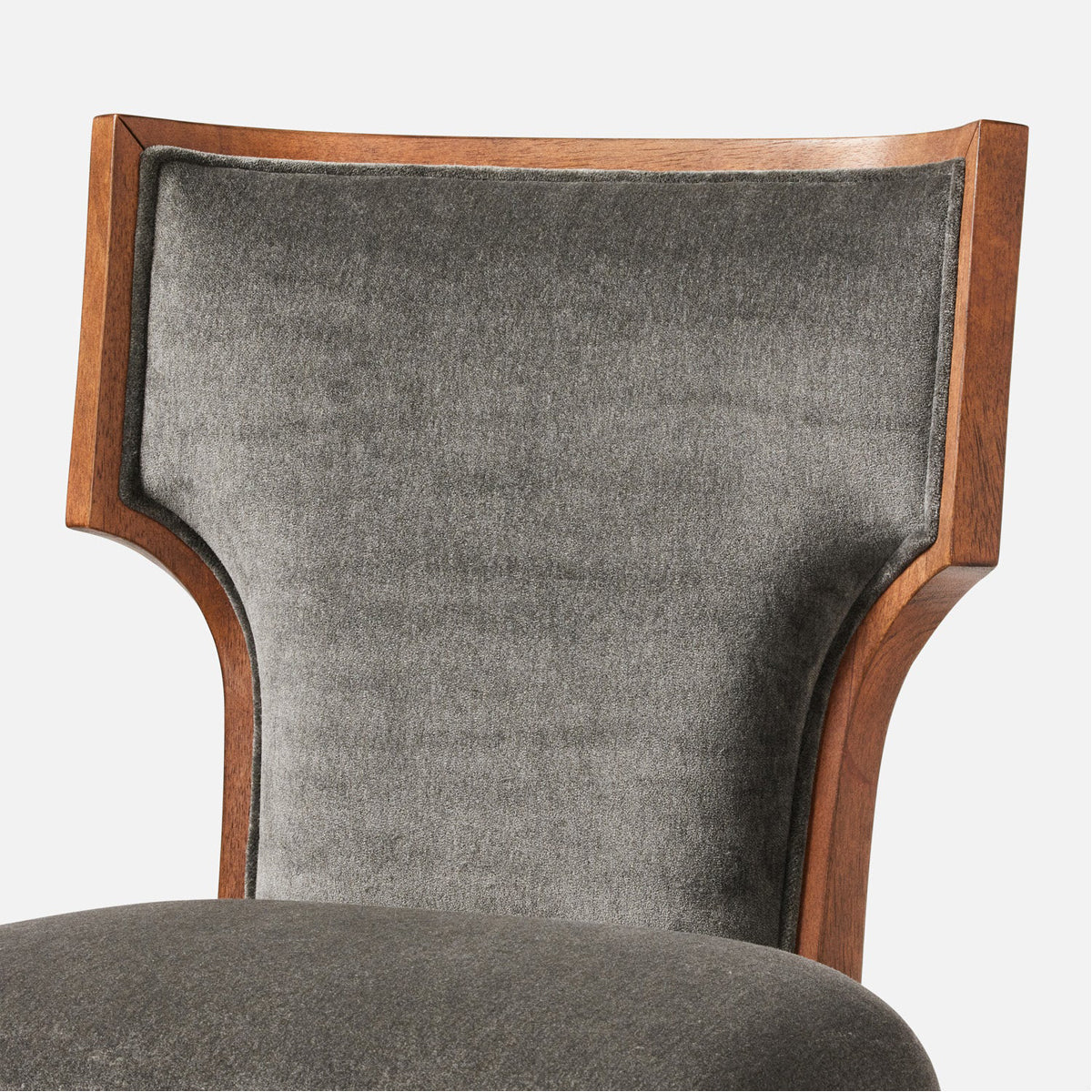 Made Goods Carleen Wingback Dining Chair in Aras Mohair