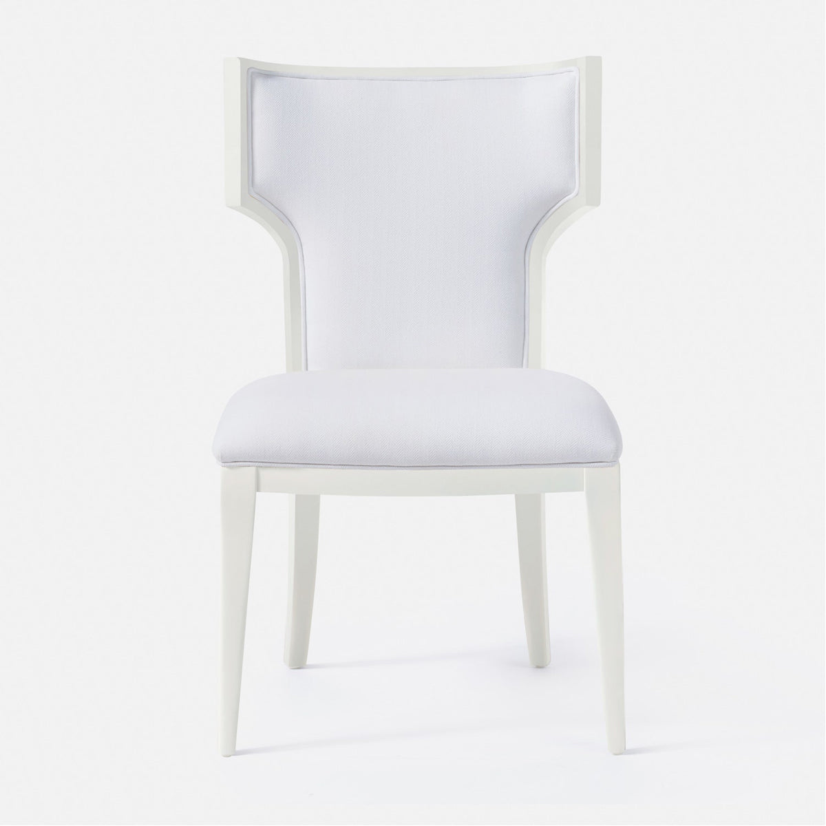 Made Goods Carleen Wingback Dining Chair in Lambro Boucle