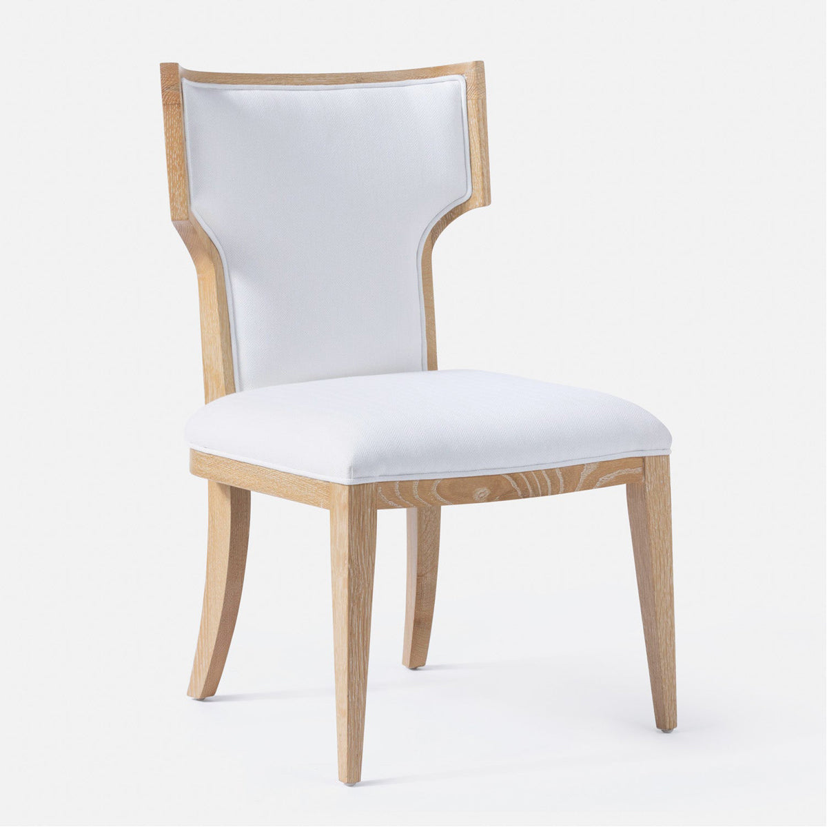 Made Goods Carleen Wingback Dining Chair in Aras Mohair