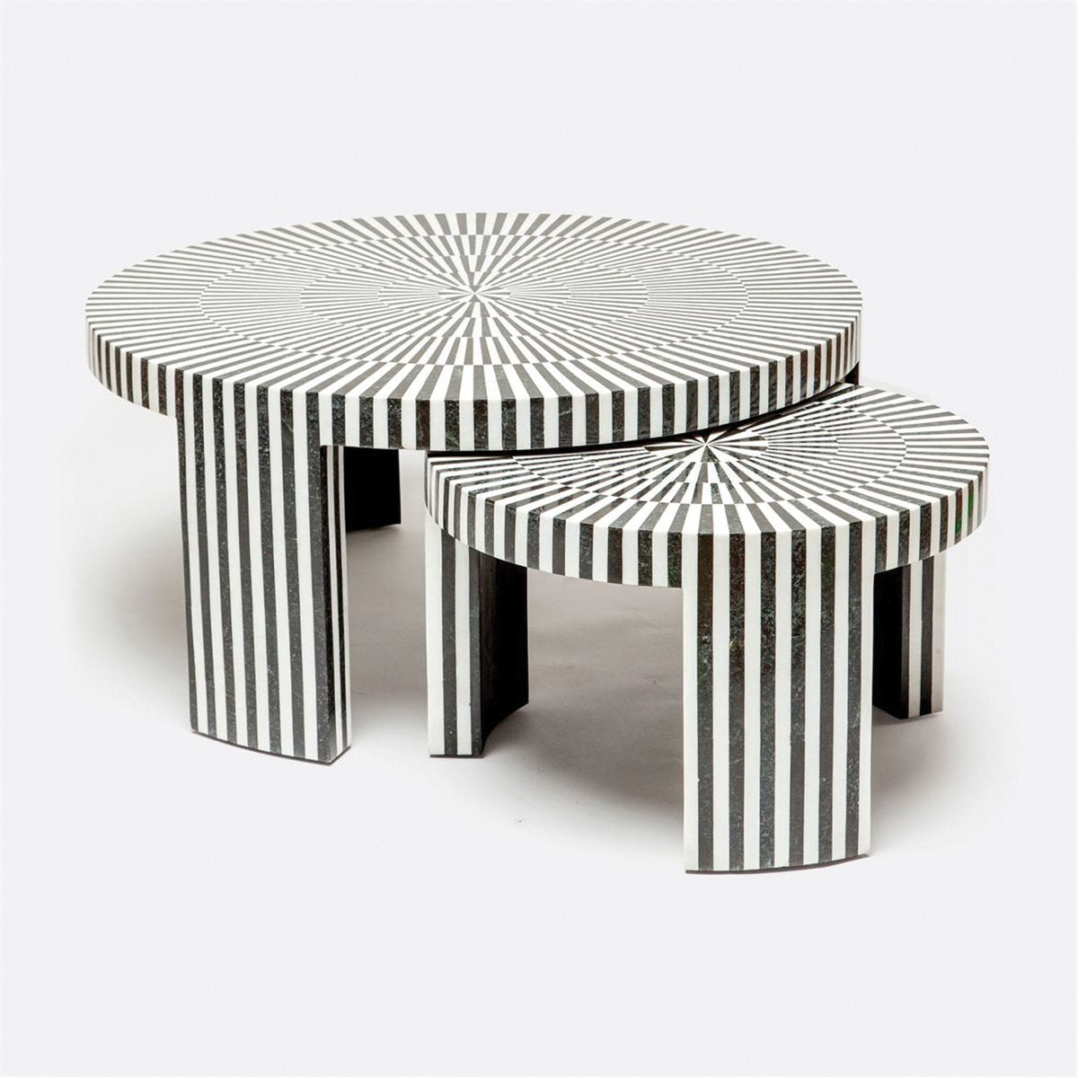 Made Goods Carlotta Marble Nesting Tables