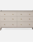 Made Goods Carrigan 60-Inch Vintage Faux Shagreen Dresser