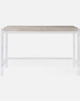 Made Goods Cassian Acrylic Console Table with Realistic Faux Shagreen Top