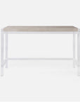 Made Goods Cassian Acrylic Console Table with Realistic Faux Shagreen Top