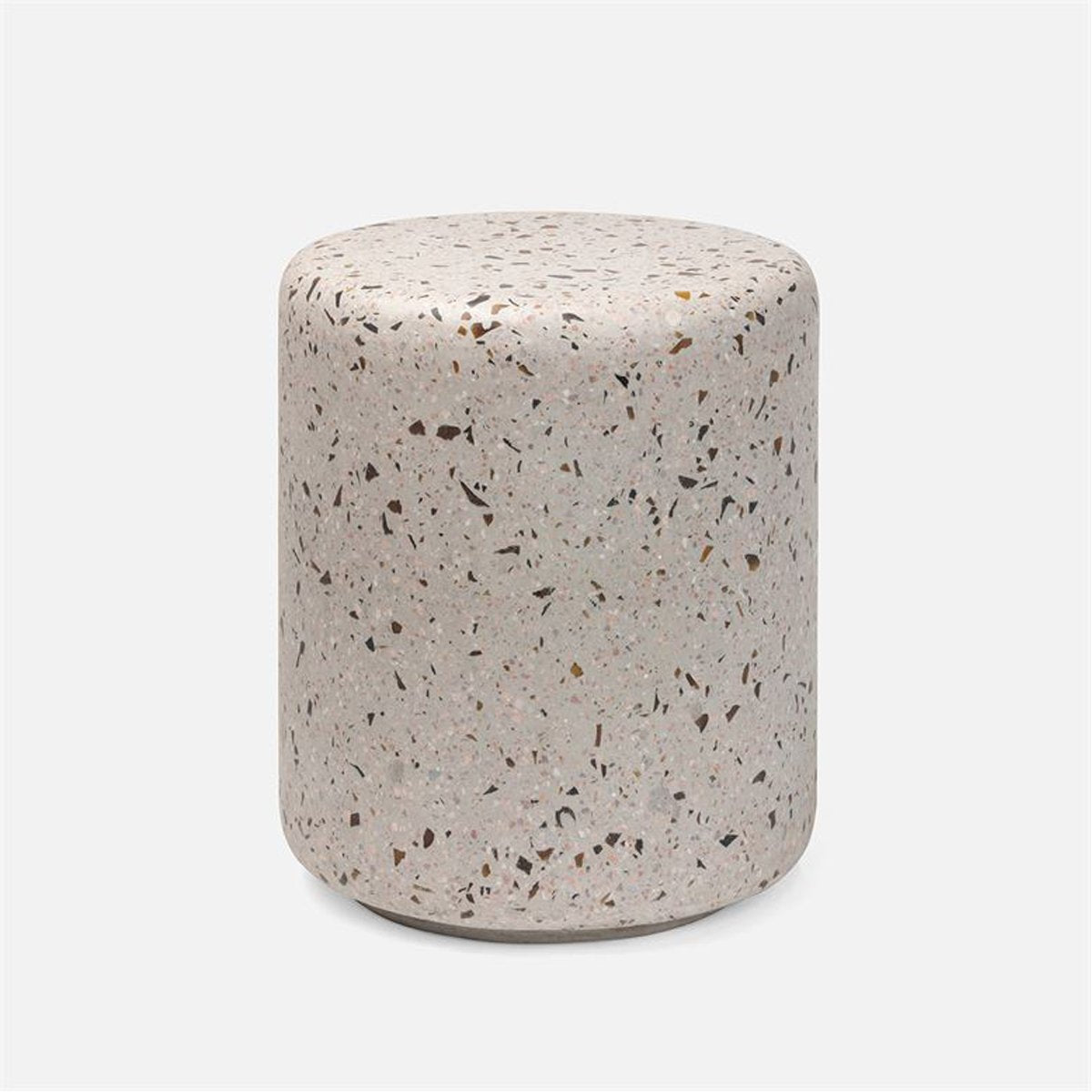 Made Goods Castiel Reinforced Terrazzo Outdoor Stool