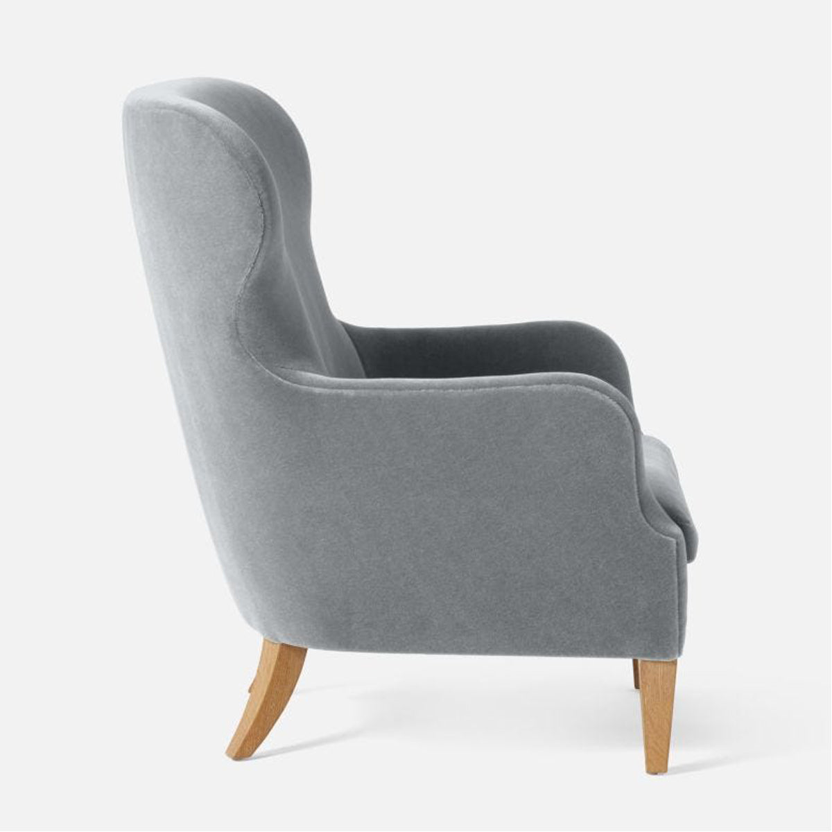 Made Goods Chantall Modern Wingback Lounge Chair