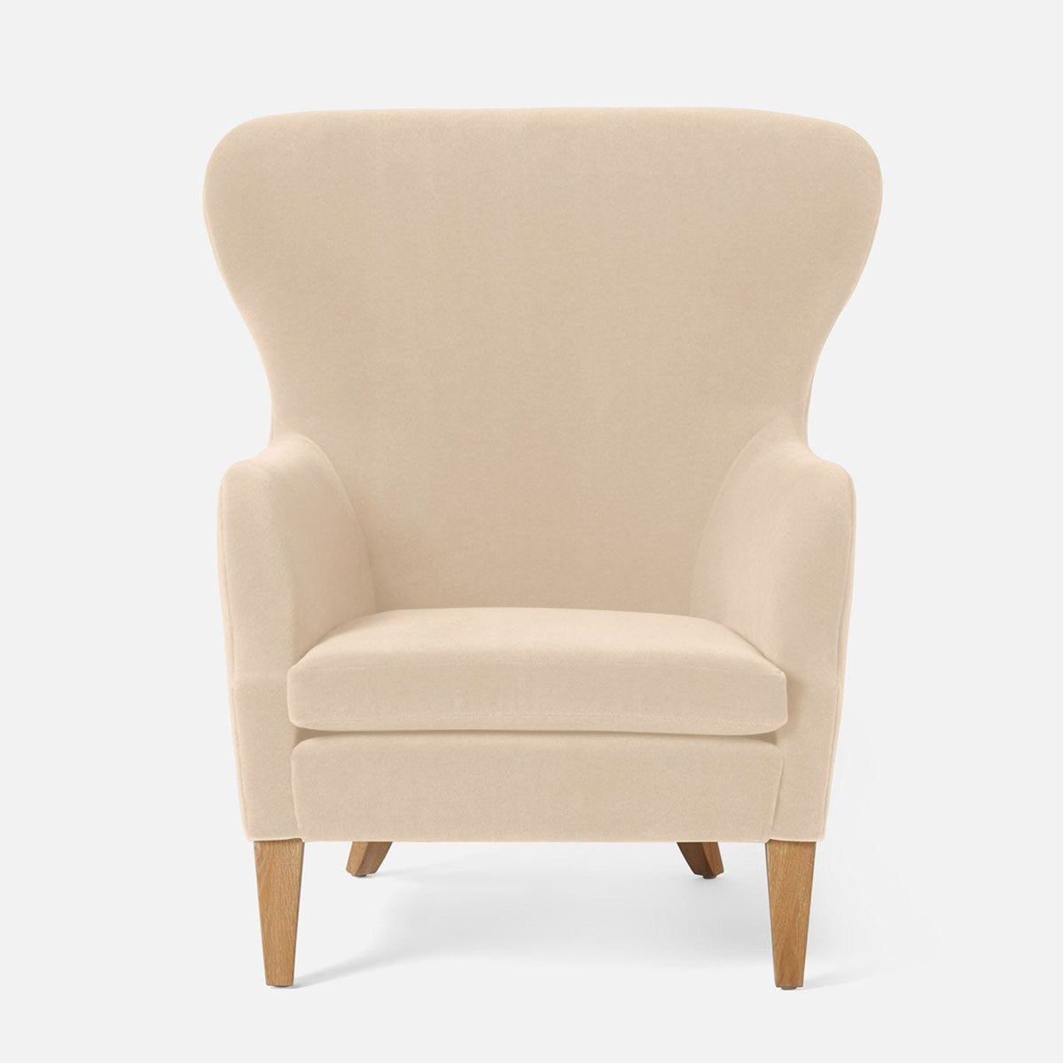 Made Goods Chantall Modern Wingback Lounge Chair