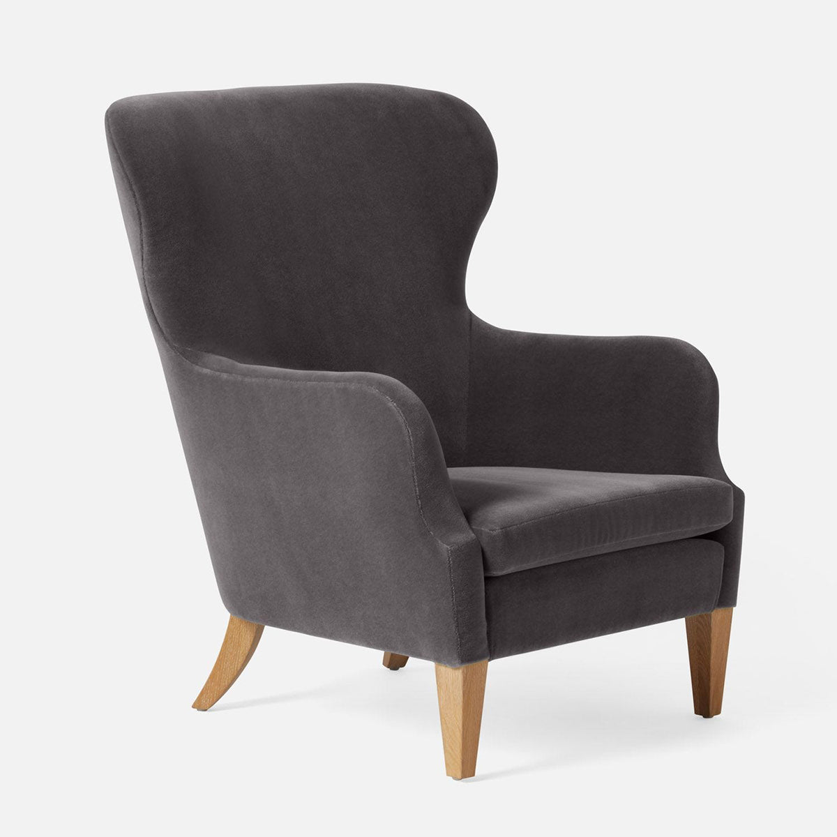 Made Goods Chantall Modern Wingback Lounge Chair