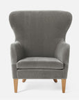 Made Goods Chantall Modern Wingback Lounge Chair