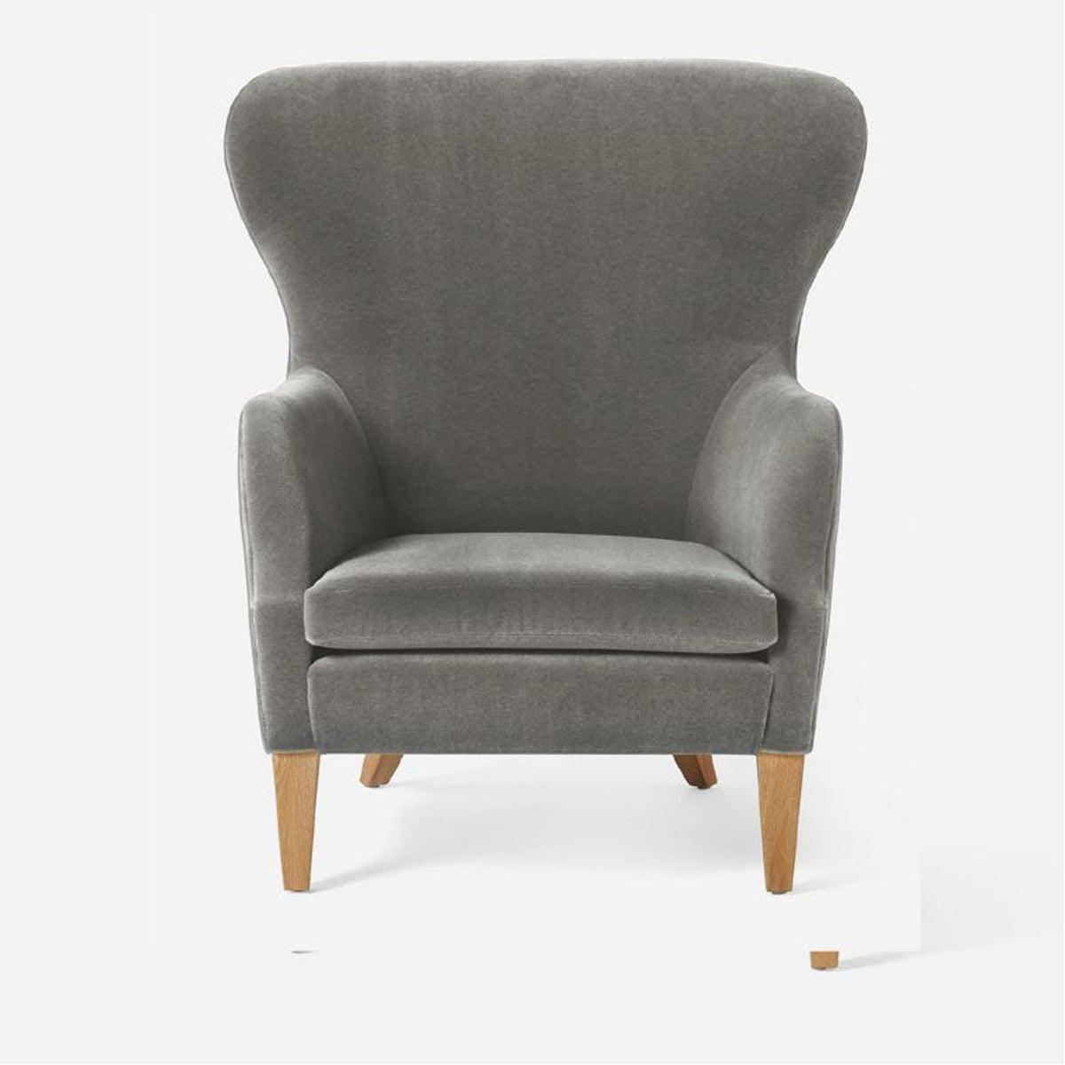 Made Goods Chantall Modern Wingback Lounge Chair