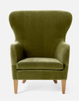 Made Goods Chantall Modern Wingback Lounge Chair