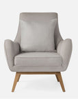 Made Goods Colten Lounge Chair in Cerused White Oak