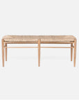 Made Goods Colwyn Cerused Oak Double Bench