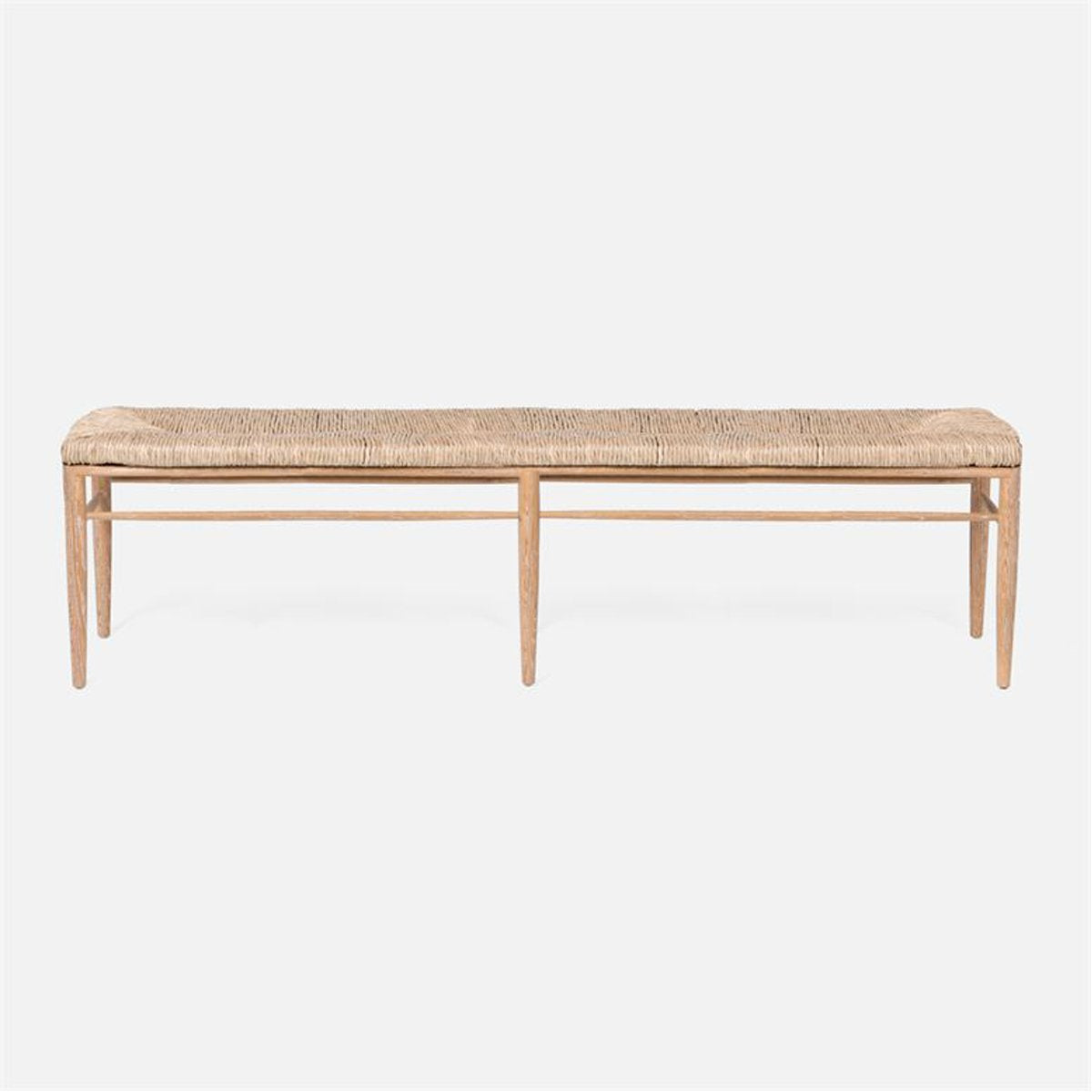 Made Goods Colwyn Cerused Oak Triple Bench