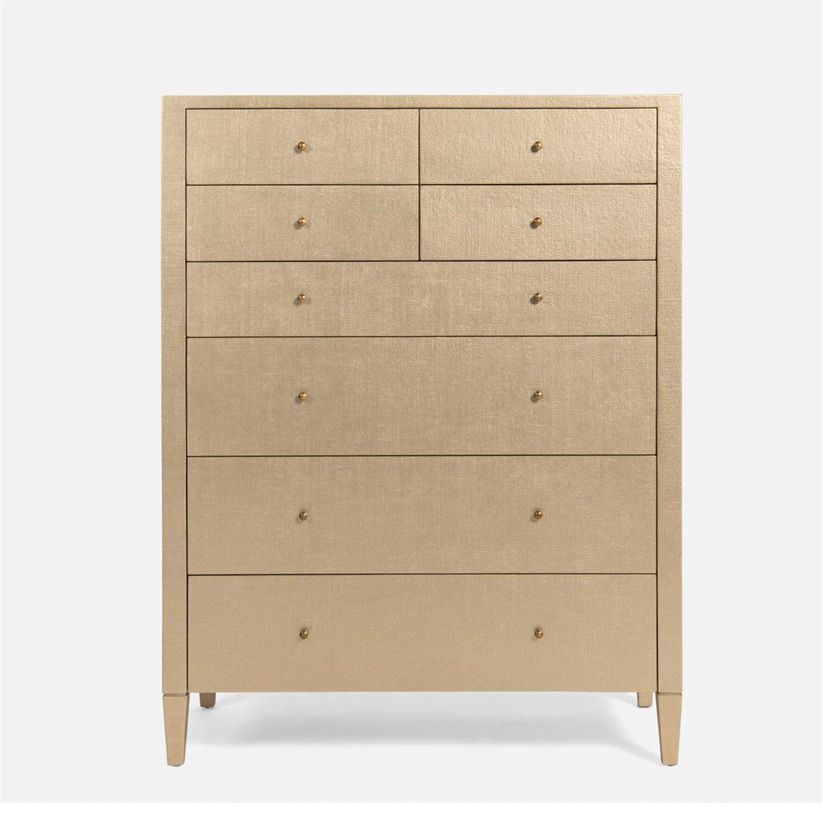 Made Goods Conrad Faux Raffia Tallboy Dresser