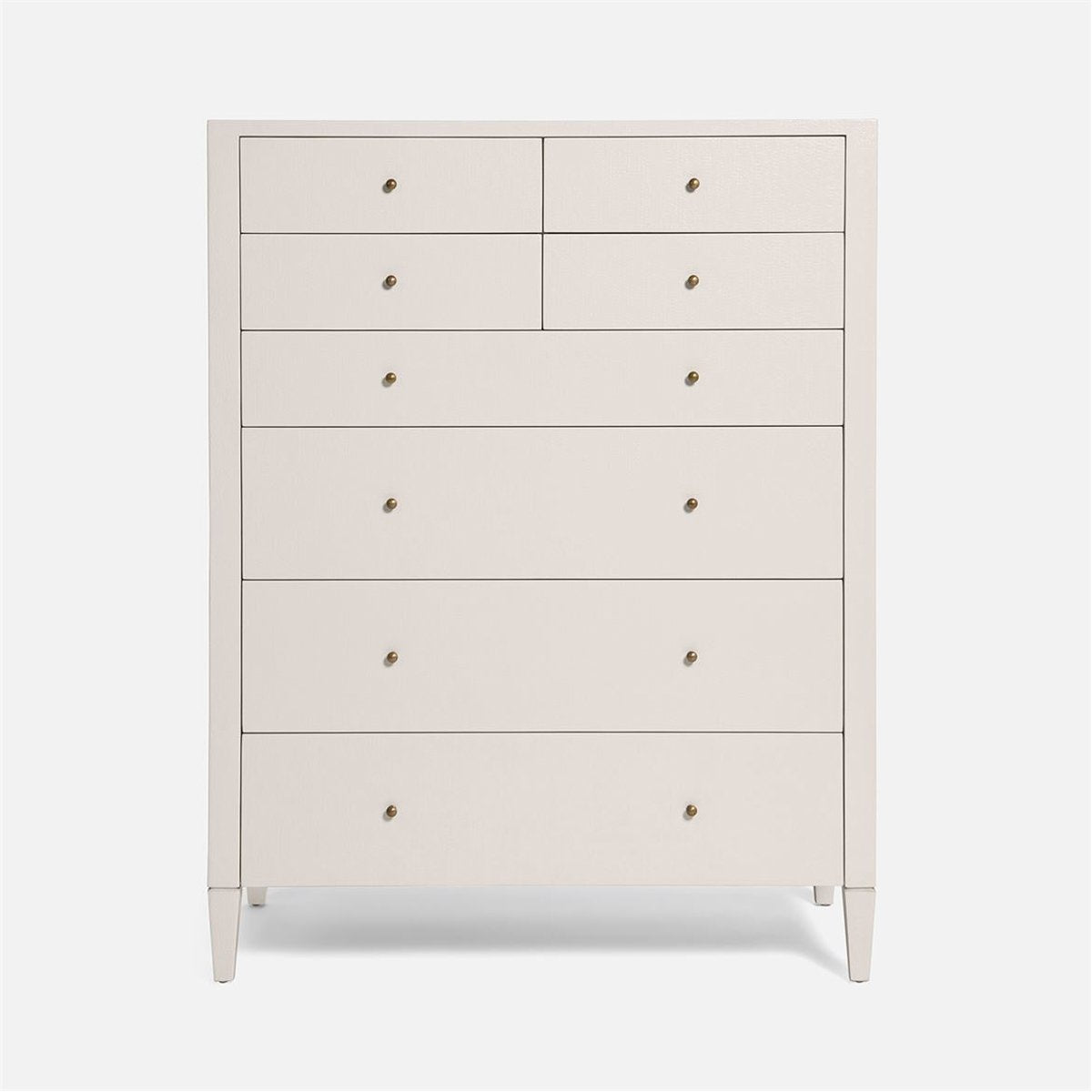 Made Goods Conrad Faux Raffia Tallboy Dresser