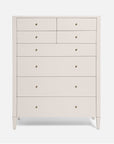 Made Goods Conrad Faux Raffia Tallboy Dresser