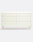 Made Goods Conrad 60-Inch 6-Drawer Faux Raffia Dresser