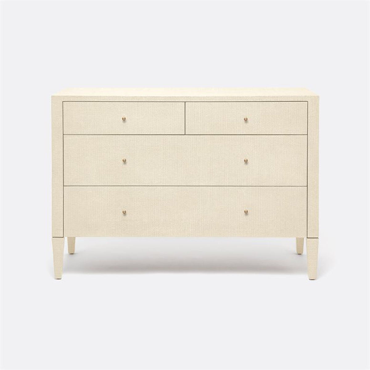 Made Goods Conrad 4-Drawer Faux Raffia Dresser