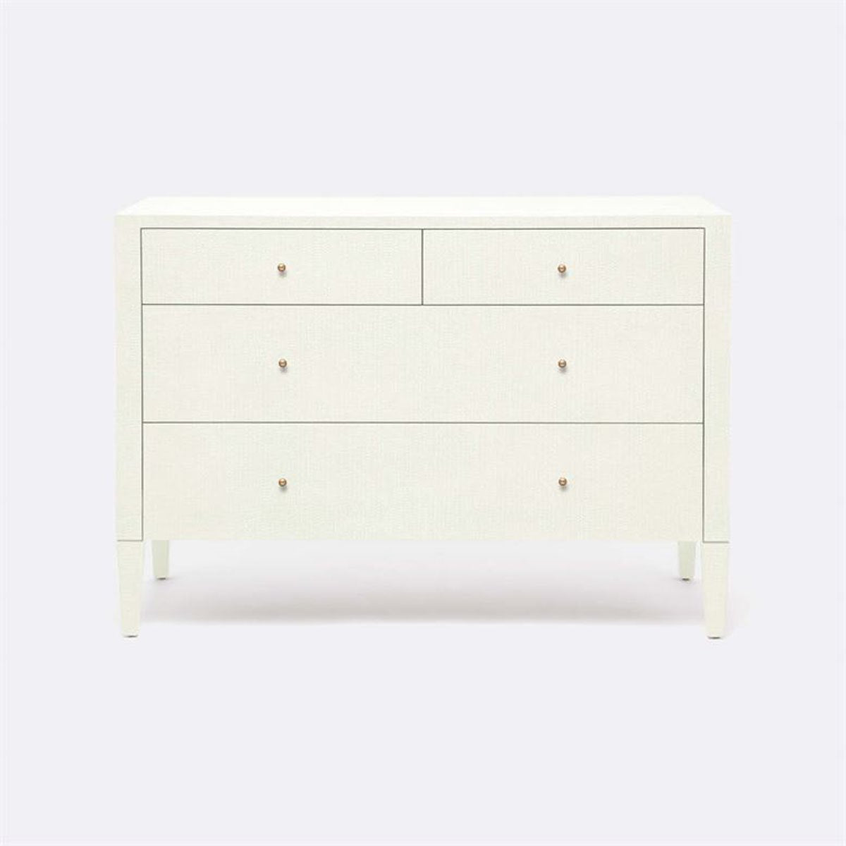 Made Goods Conrad 4-Drawer Faux Raffia Dresser