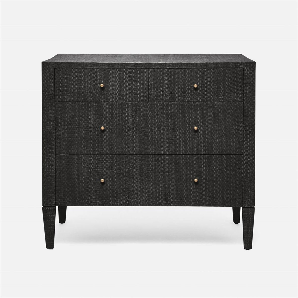 Made Goods Conrad 4-Drawer Faux Raffia Dresser