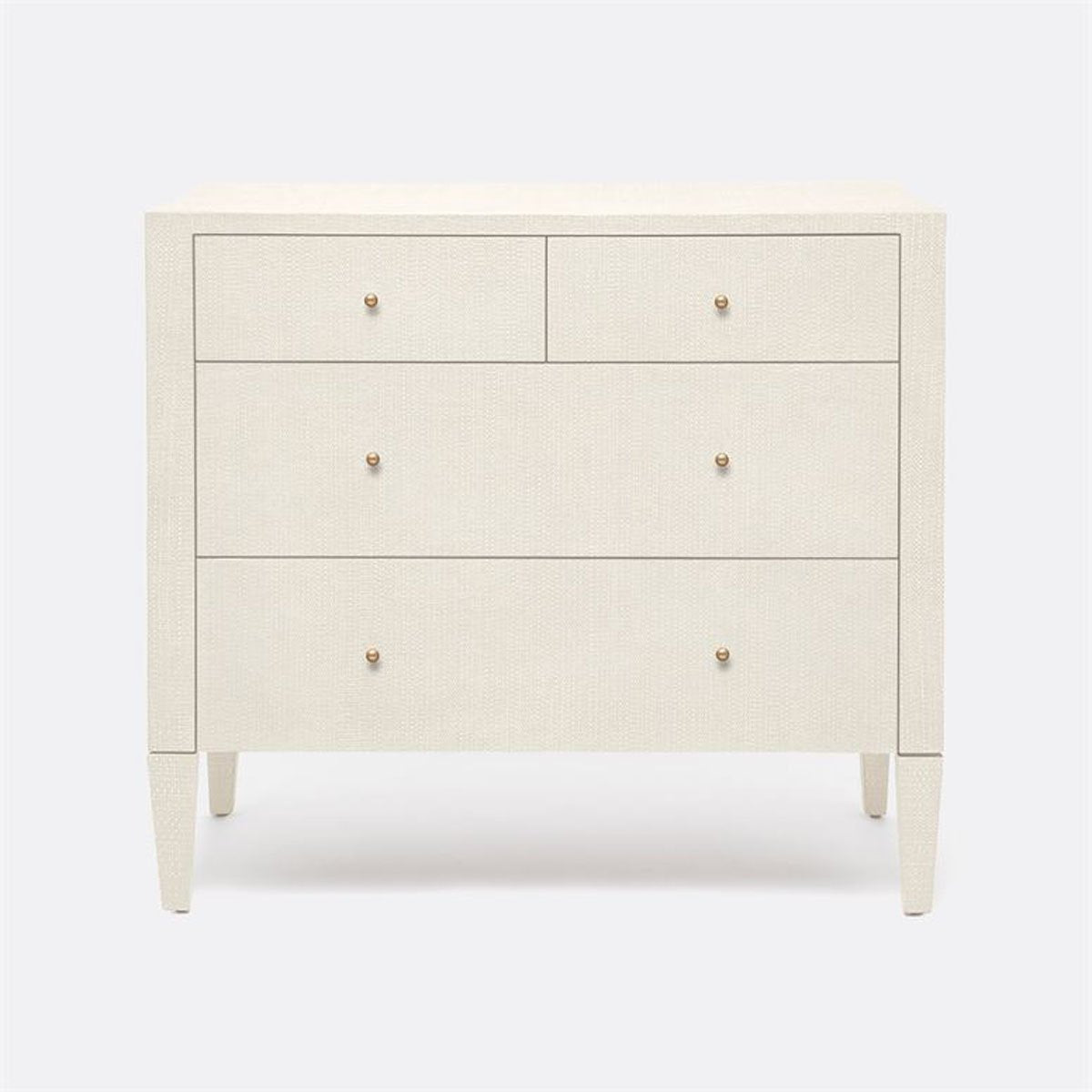 Made Goods Conrad 4-Drawer Faux Raffia Dresser