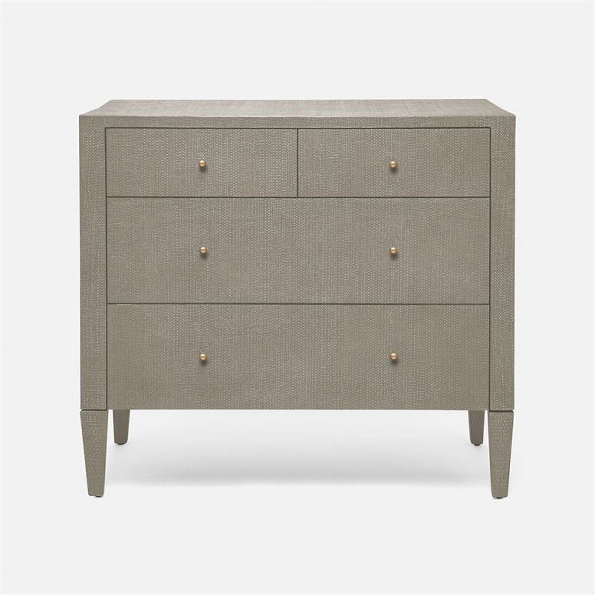 Made Goods Conrad 4-Drawer Faux Raffia Dresser