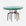 Made Goods Cyrano Metal Dining Table in Emerald Shell