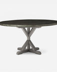 Made Goods Dane Round Dining Table in Faux Horn