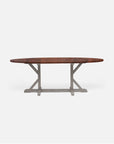 Made Goods Dane Oval Farm Dining Table in Veneer