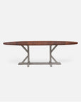 Made Goods Dane Oval Farm Dining Table in Veneer