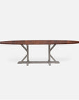 Made Goods Dane Oval Farm Dining Table in Veneer