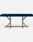 Made Goods Dane Rectangular Dining Table in Faux Horn