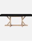 Made Goods Dane Rectangular Dining Table in Faux Horn