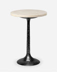 Made Goods Delancy Bistro Side Table in Stone