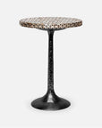 Made Goods Delancy Bistro Side Table in Shell