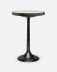 Made Goods Delancy Bistro Side Table in Zinc Metal