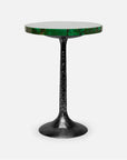 Made Goods Delancy Bistro Side Table in Shell