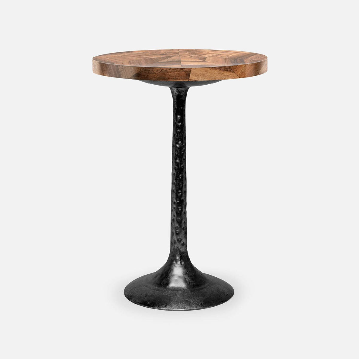 Made Goods Delancy Bistro Side Table in Banana Bark