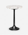 Made Goods Delancy Bistro Side Table in Shell