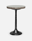 Made Goods Delancy Bistro Side Table in Shell