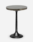 Made Goods Delancy Bistro Side Table in Pyrite