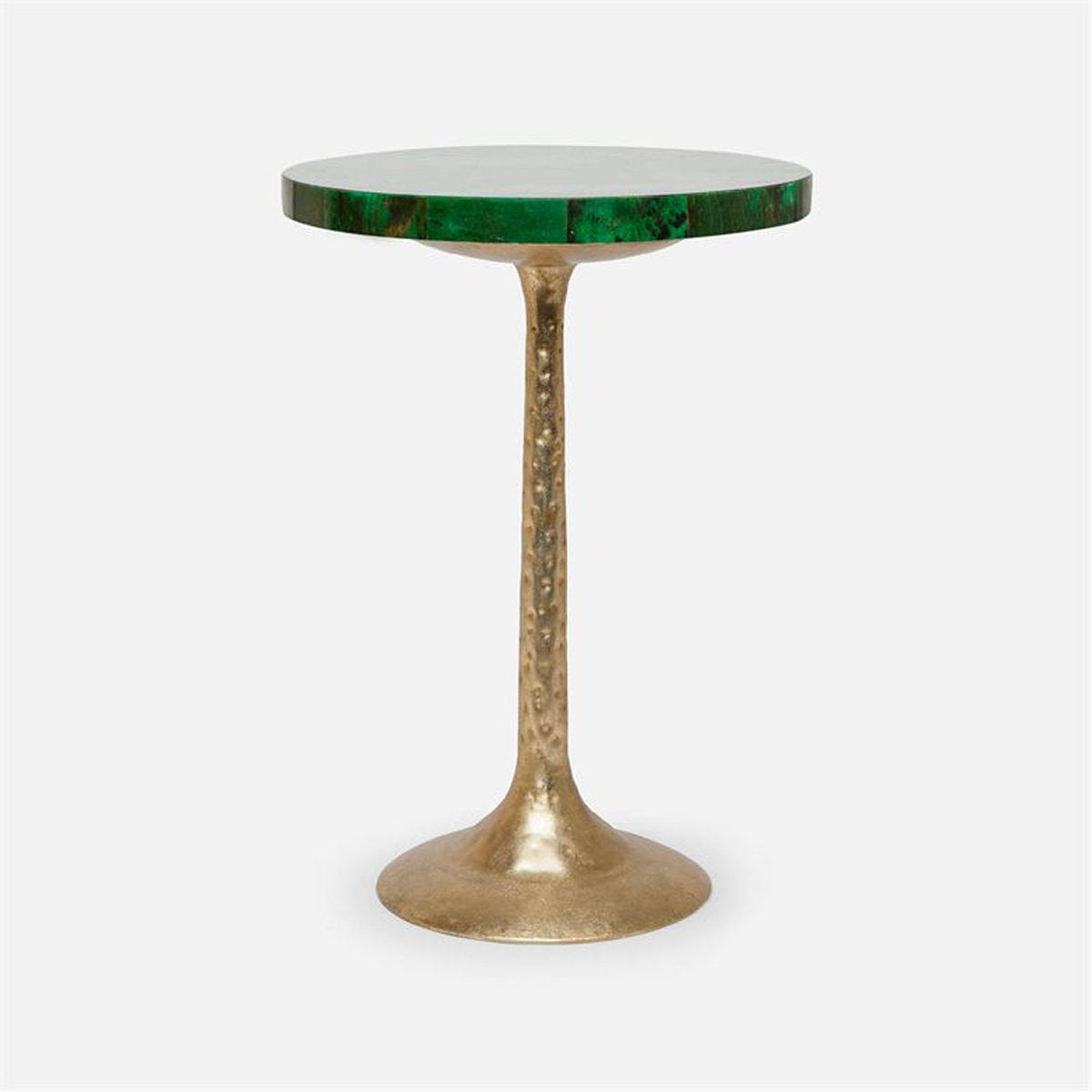 Made Goods Delancy Bistro Side Table in Shell