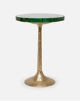 Made Goods Delancy Bistro Side Table in Shell