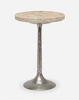 Made Goods Delancy Bistro Side Table in Stone