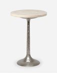 Made Goods Delancy Bistro Side Table in Stone