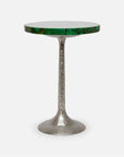 Made Goods Delancy Bistro Side Table in Shell